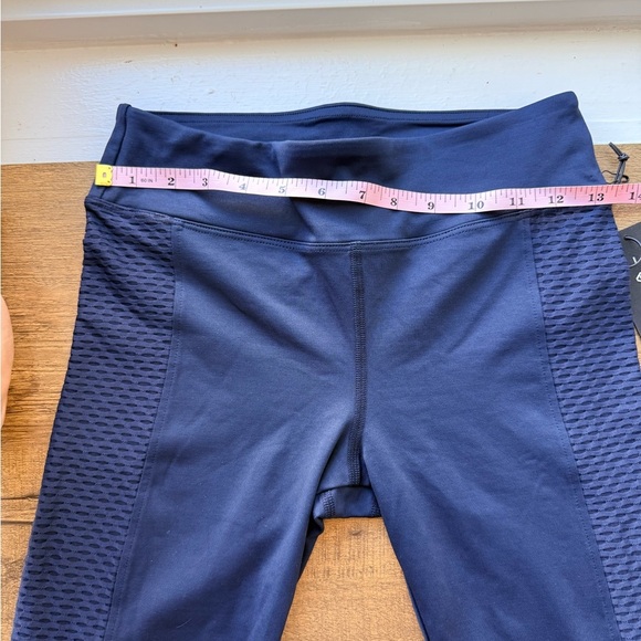 Koral Women’s Blue Mesh Panel Harlow High Rise Energy Legging Size M NWT - Picture 6 of 7